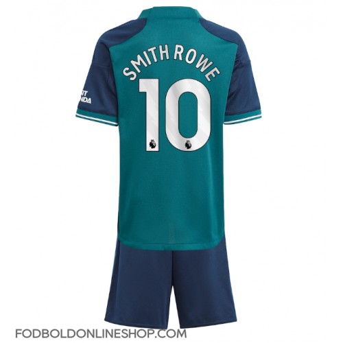 Arsenal Emile Smith Rowe #10 Tredje trøje Børn 2023-24 Kortærmet (+ Korte bukser)